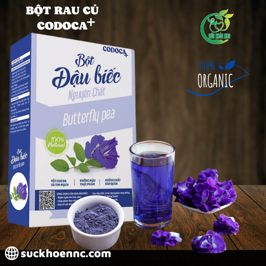 Bột hoa đậu biếc
