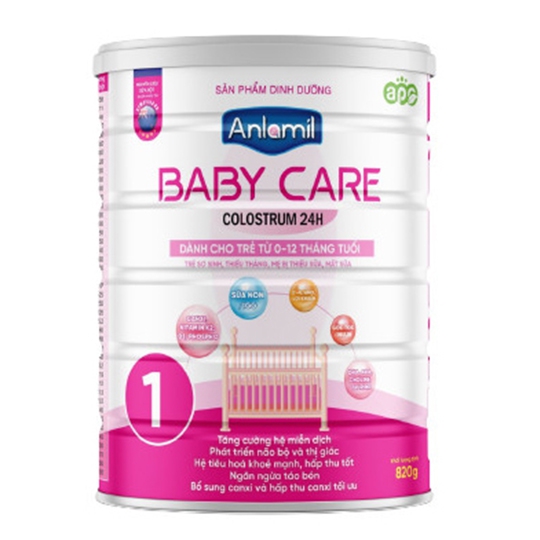 Anlamil BABY CARE Cho Trẻ 0-12 Tháng Tuổi  820g